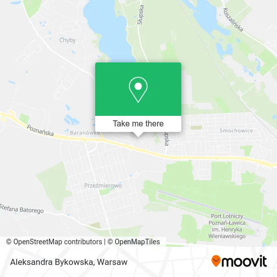 Карта Aleksandra Bykowska