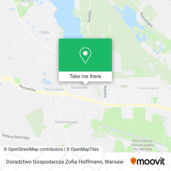 Doradztwo Gospodarcze Zofia Hoffmann map