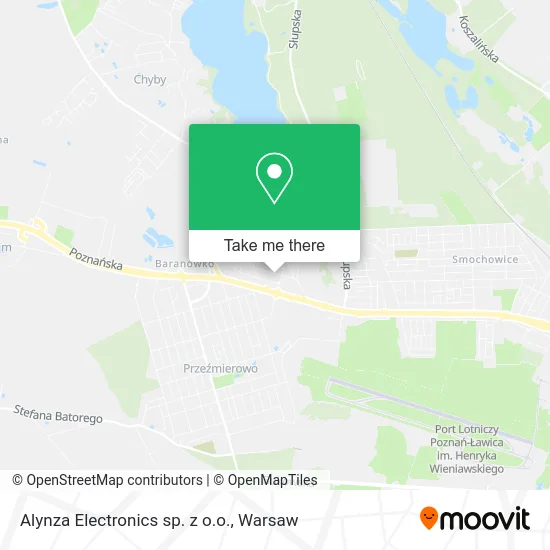 Карта Alynza Electronics sp. z o.o.