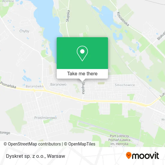 Карта Dyskret sp. z o.o.