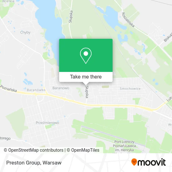 Карта Preston Group