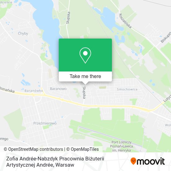 Zofia Andrée-Nabzdyk Pracownia Biżuterii Artystycznej Andrée map