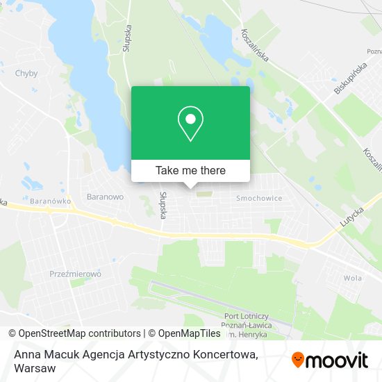 Anna Macuk Agencja Artystyczno Koncertowa map