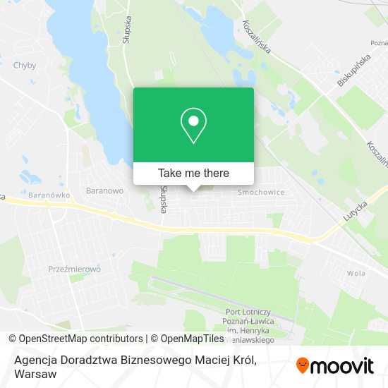 Agencja Doradztwa Biznesowego Maciej Król map