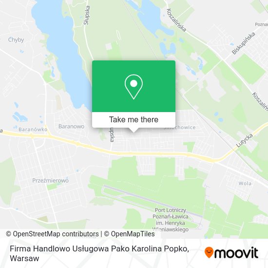 Firma Handlowo Usługowa Pako Karolina Popko map