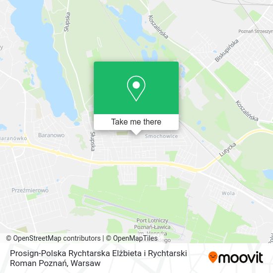 Prosign-Polska Rychtarska Elżbieta i Rychtarski Roman Poznań map