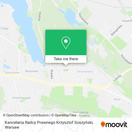 Kancelaria Radcy Prawnego Krzysztof Soszyński map