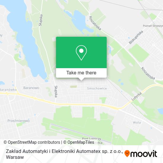 Zakład Automatyki i Elektroniki Automatex sp. z o.o. map