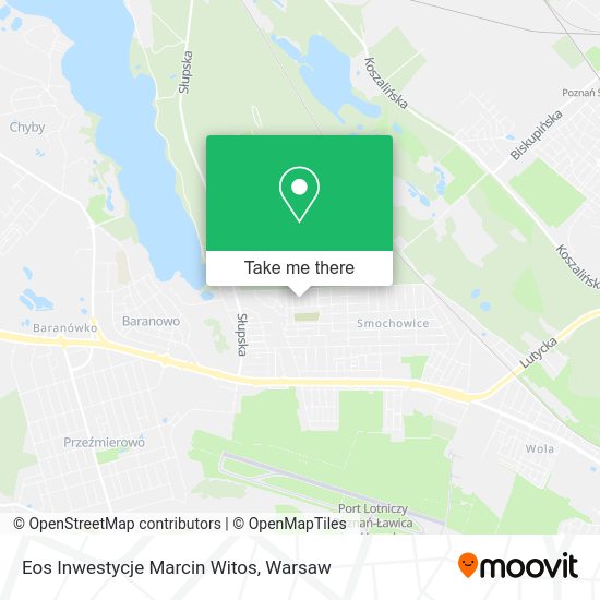 Eos Inwestycje Marcin Witos map