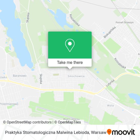 Praktyka Stomatologiczna Malwina Lebioda map