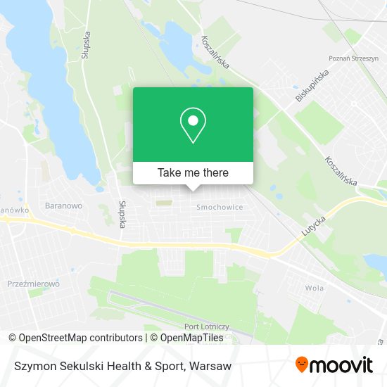 Szymon Sekulski Health & Sport map