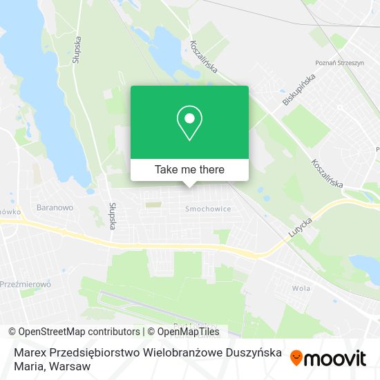 Marex Przedsiębiorstwo Wielobranżowe Duszyńska Maria map