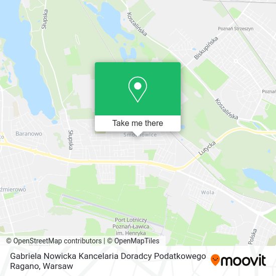 Gabriela Nowicka Kancelaria Doradcy Podatkowego Ragano map