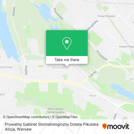 Prywatny Gabinet Stomatologiczny Dolata Pikulska Alicja map