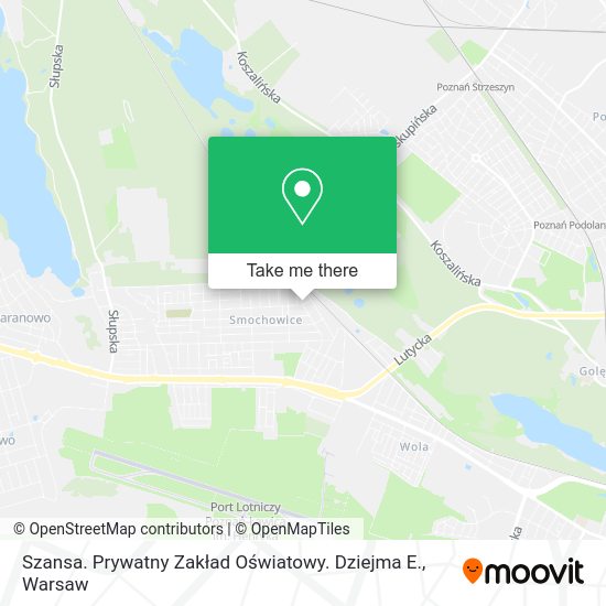 Szansa. Prywatny Zakład Oświatowy. Dziejma E. map