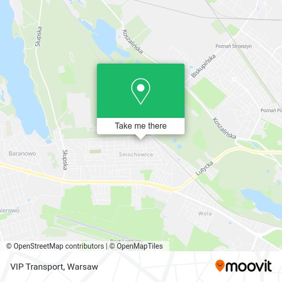 VIP Transport map