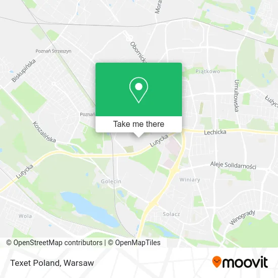 Карта Texet Poland