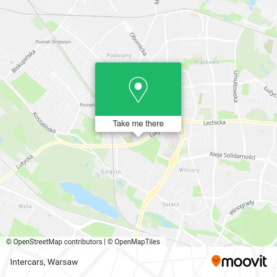 Intercars map