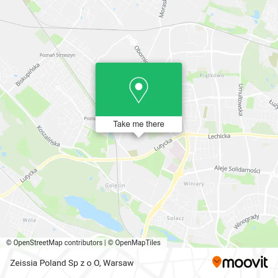 Карта Zeissia Poland Sp z o O