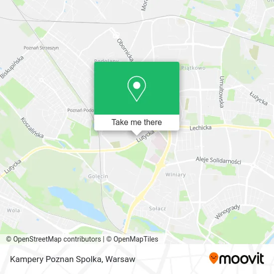 Карта Kampery Poznan Spolka
