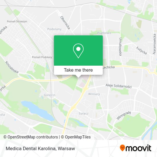 Medica Dental Karolina map