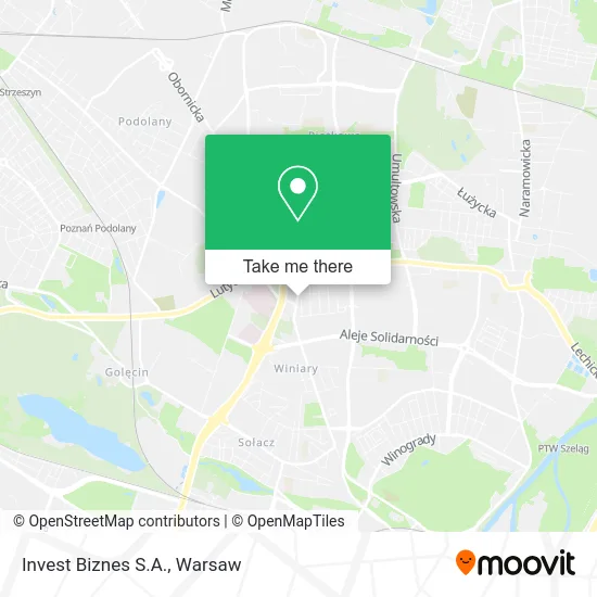 Карта Invest Biznes S.A.