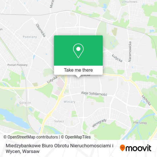 Miedzybankowe Biuro Obrotu Nieruchomosciami i Wycen map