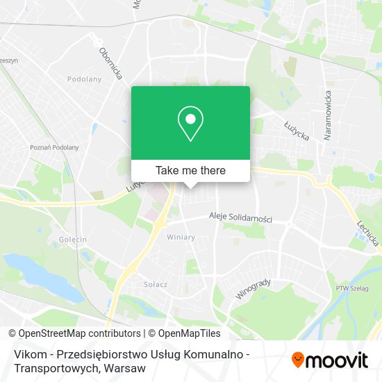 Vikom - Przedsiębiorstwo Usług Komunalno - Transportowych map