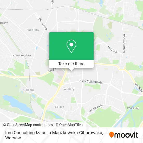 Imc Consulting Izabella Maczkowska-Ciborowska map