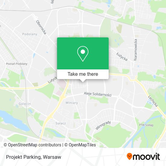 Projekt Parking map