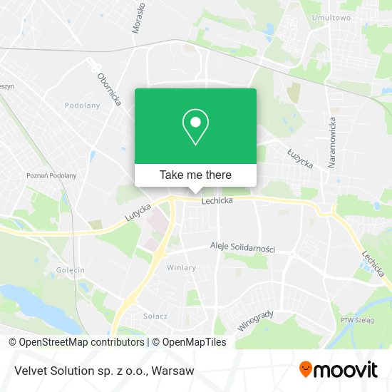 Velvet Solution sp. z o.o. map