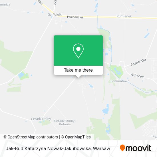 Jak-Bud Katarzyna Nowak-Jakubowska map