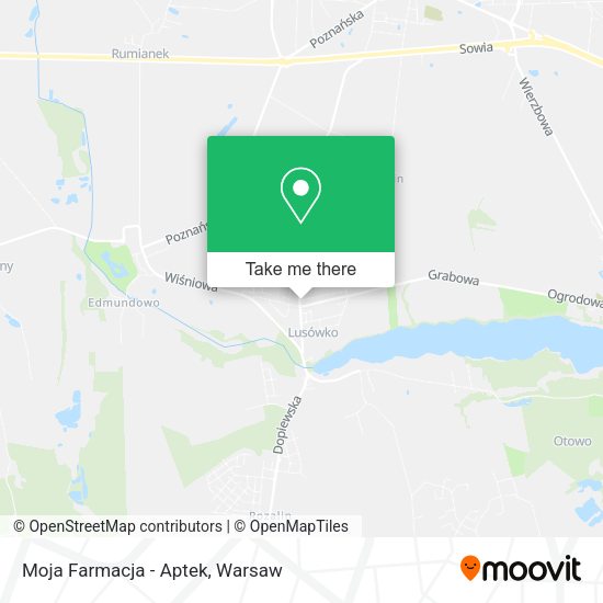 Moja Farmacja - Aptek map