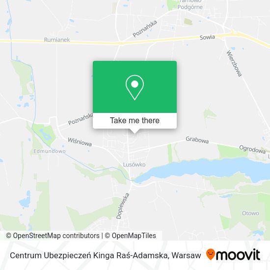 Centrum Ubezpieczeń Kinga Raś-Adamska map