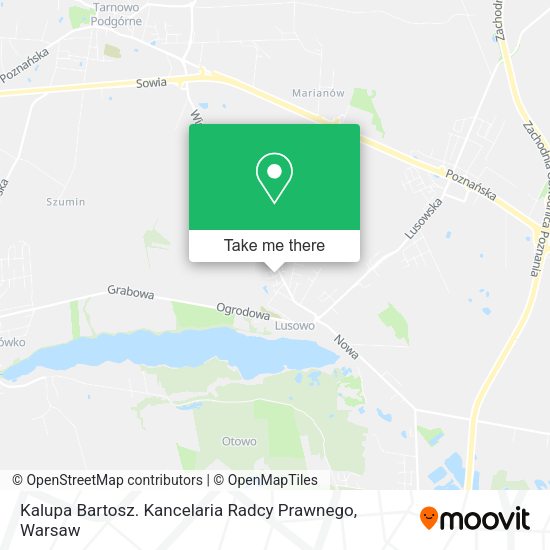 Kalupa Bartosz. Kancelaria Radcy Prawnego map