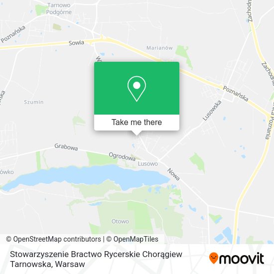 Stowarzyszenie Bractwo Rycerskie Chorągiew Tarnowska map