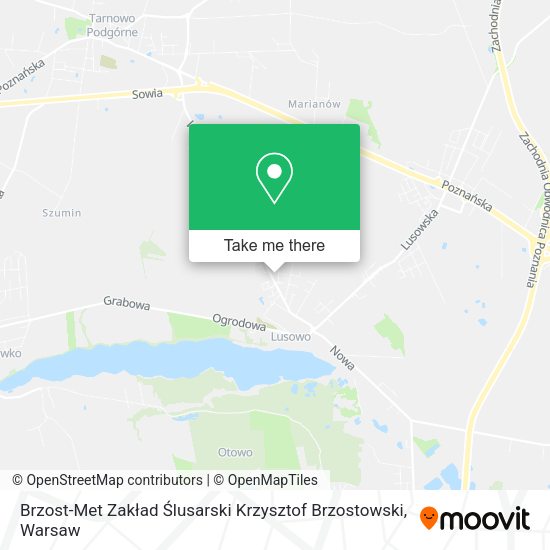 Brzost-Met Zakład Ślusarski Krzysztof Brzostowski map