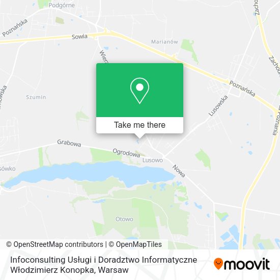 Infoconsulting Usługi i Doradztwo Informatyczne Włodzimierz Konopka map