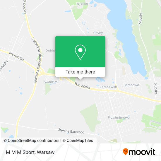 M M M Sport map