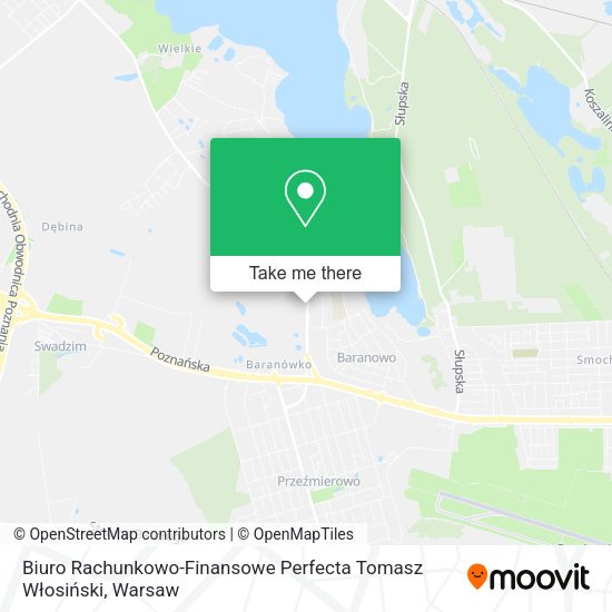 Biuro Rachunkowo-Finansowe Perfecta Tomasz Włosiński map