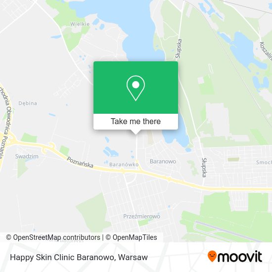 Happy Skin Clinic Baranowo map