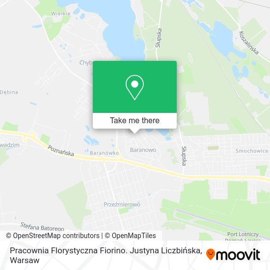 Pracownia Florystyczna Fiorino. Justyna Liczbińska map