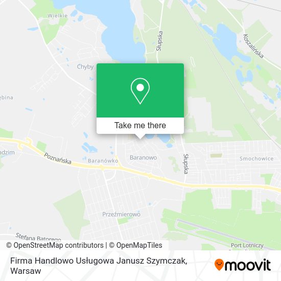 Firma Handlowo Usługowa Janusz Szymczak map