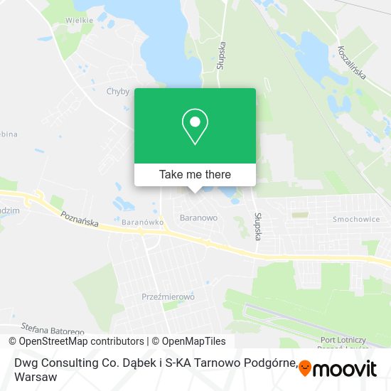 Dwg Consulting Co. Dąbek i S-KA Tarnowo Podgórne map