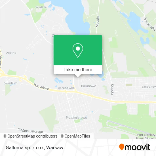 Карта Galloma sp. z o.o.