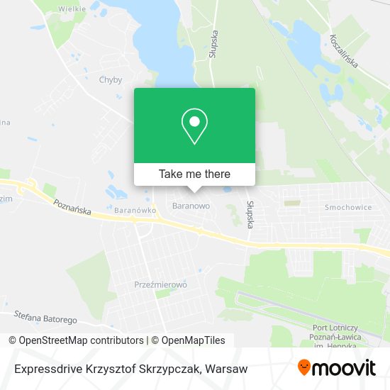 Expressdrive Krzysztof Skrzypczak map