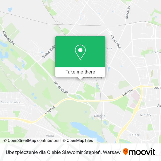 Ubezpieczenie dla Ciebie Sławomir Stępień map