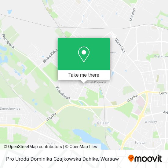 Pro Uroda Dominika Czajkowska Dahlke map