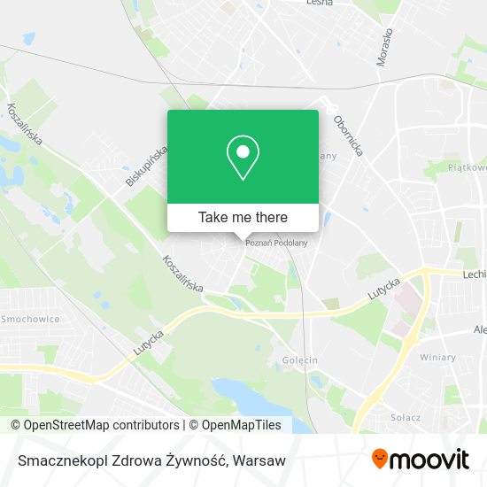 Карта Smacznekopl Zdrowa Żywność