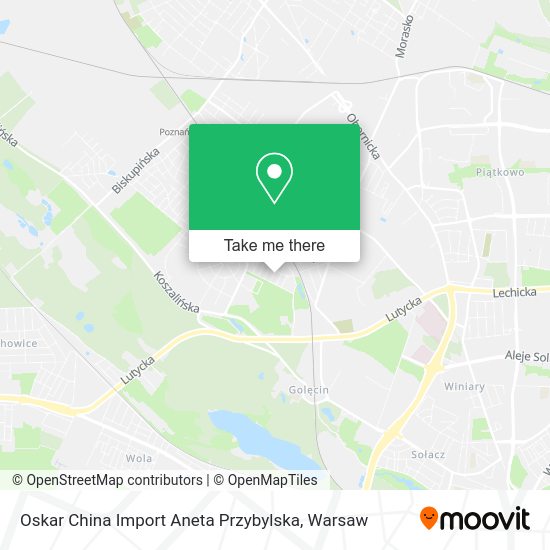 Oskar China Import Aneta Przybylska map